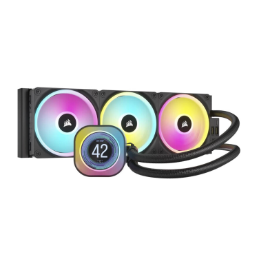 CORSAIR H150I ILINK LCD RGB BLACK LIQUID COOLER