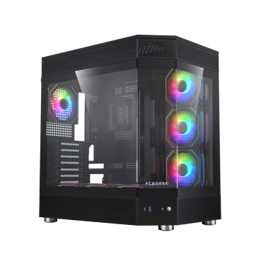 ACEGEEK ICE CUBE BLACK [ TYPE C ] 7 ARGB FANS