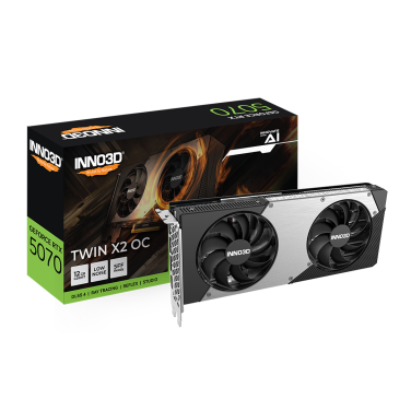 INNO3D RTX 5070 TWIN X2 OC 12GB GDDR7 GRAPHICS CARD