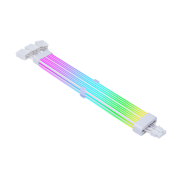 ACEGEEK AC124 WHITE 12+4 PIN STRIMER FOR GPU