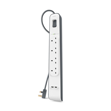 BELKIN 4-OUTLET WITH 2 USB POWER EXTENSION