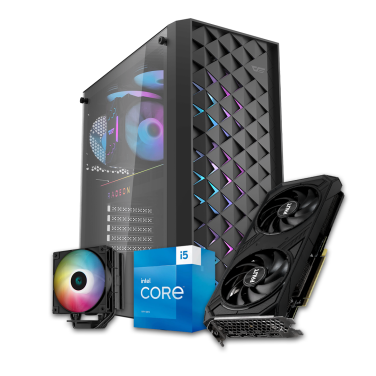 GAMING PC [INTEL I5 13400F, RTX 4070 SUPER 12GB, 16GB RAM DDR4, 1TB M.2]