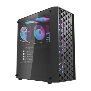 DARKFLASH DK351 Black ATX PC Case