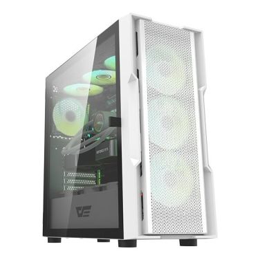 DARKFLASH DK431 CASE WHITE MESH