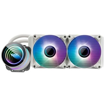DARKFLASH DX 240 v2.6 Liquid CPU Cooler WHITE