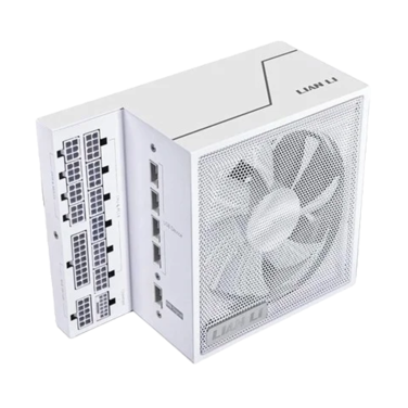 LIAN LI EDGE 850W PLATINUM L SHAPE FULLY MODULAR [ WHITE ]