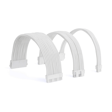 FORMULAMOD [ WHITE ] SLEEVED CABLES
