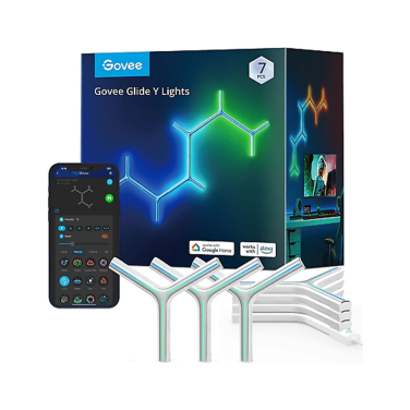 GOVEE Y SHAPE LIGHT PANEL - 7 PACK