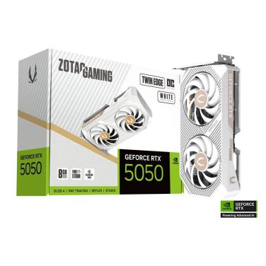 ZOTAC GAMING GeForce RTX 5050 Twin Edge OC White Edition