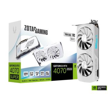 ZOTAC RTX 4070 SUPER TWIN EDGE 12GB OC WHITE